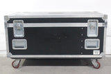 German Light Products X4 Atom GLP RGBW 30W RGBW Compact Head w/ Zoom in 23x47x20" Rolling Road Case