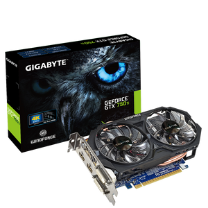 Gigabyte GV-N750OC-2GI HDMI/DVI Graphics Card