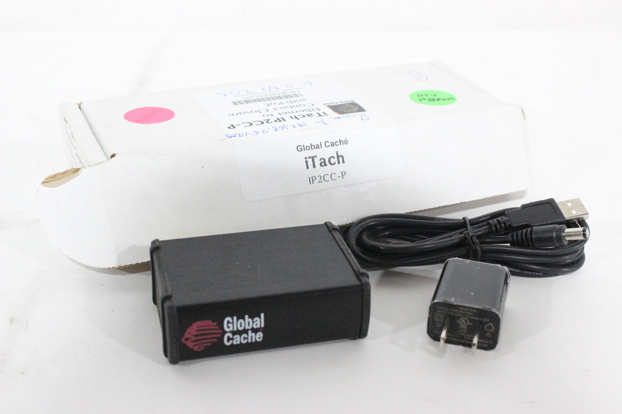 Global Cache iTach IP2CC-P Ethernet to Contact Closure w/ PoE in Original Box