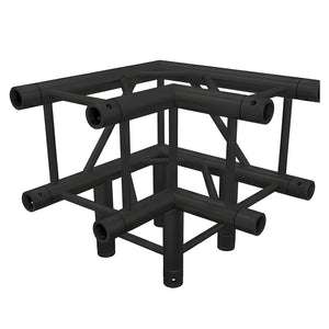 Global Truss 3-Way 90° Corner (Black)
