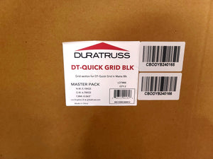 Global Truss DT-QUICK GRID Black Single (NEW IN BOX)