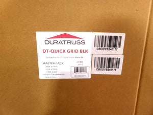 Global Truss DT-QUICK GRID Black SingleGlobal Truss DT-QUICK GRID Black Single (NEW IN BOX)