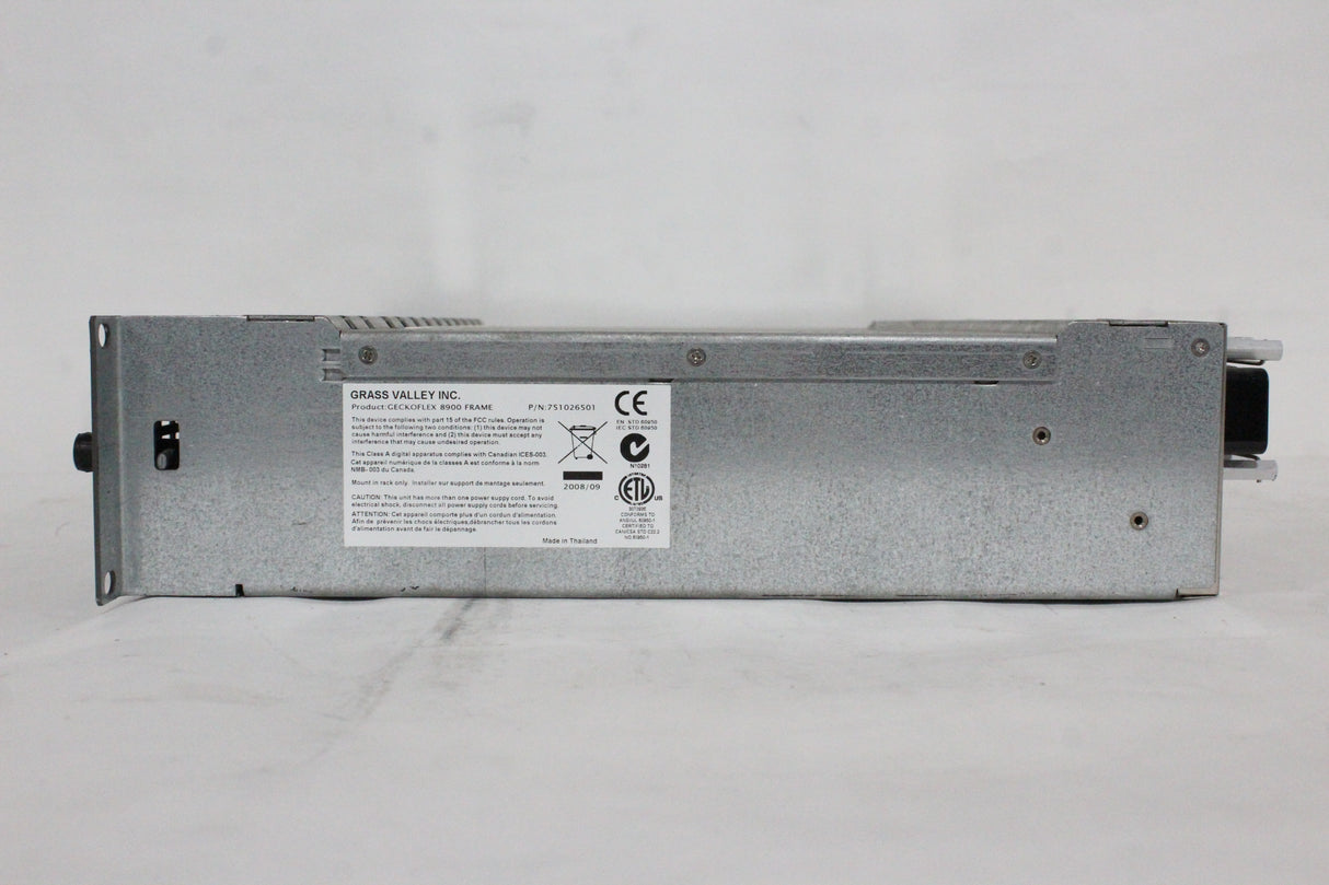 Grass Valley Gecko Flex Signal Management System w/ (10) 8945EDA-D HD Equalizing Modules
