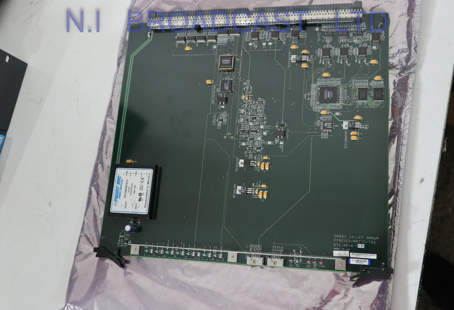 Grass Valley 671-4916-01B Group Syncgen Matte TSG Board