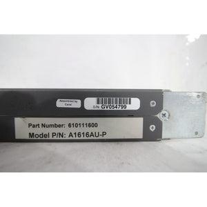 Grass Valley A1616AU-P Routing System Accappella
