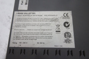 Grass Valley A1616HR-LP 16x16 Analog Video Router