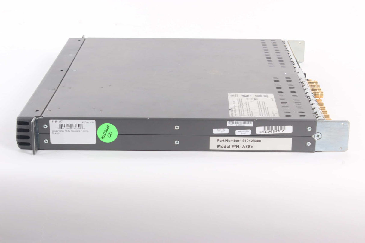Grass Valley A88V Acappella Routing System