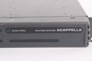 Grass Valley A88V Acappella Routing System