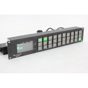 Grass Valley NV9640A 2 RU LCD X-Y Control Panel