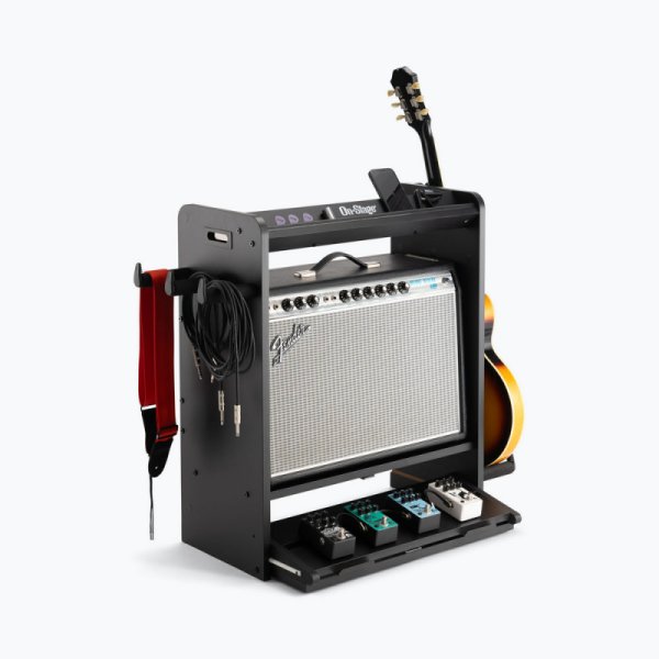 (NEW) On-Stage GWS5000B Guitar Workstation Black