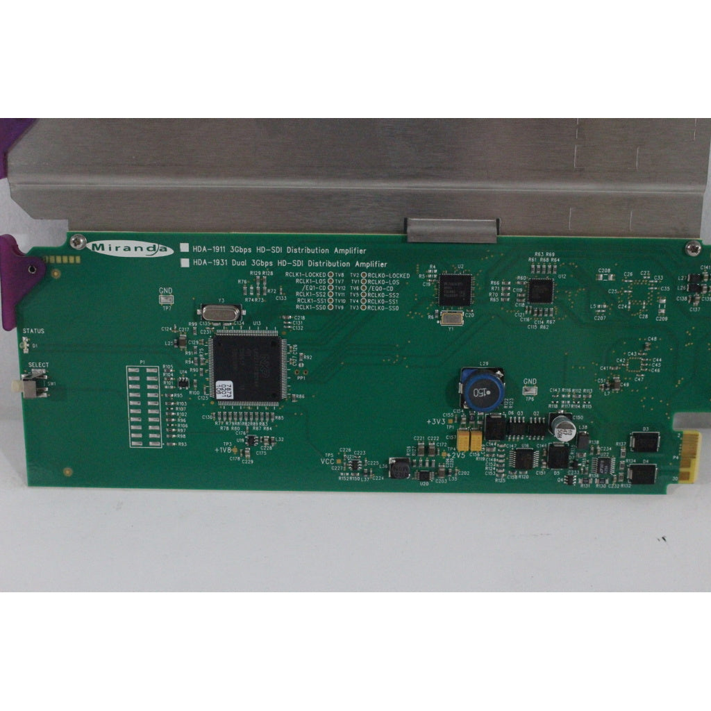 HDA HDA-3911 Single 3G/HD/SD Distribution Amplifiers with Fiber