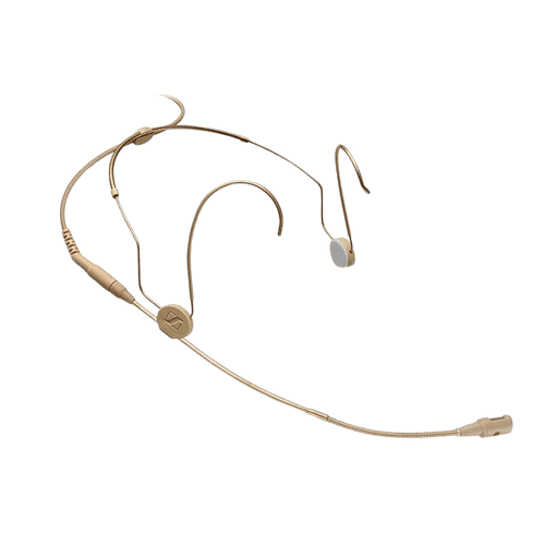 Sennheiser HSP 4-EW-3 Cardioid Modular Performance Headworn Microphone (Beige)