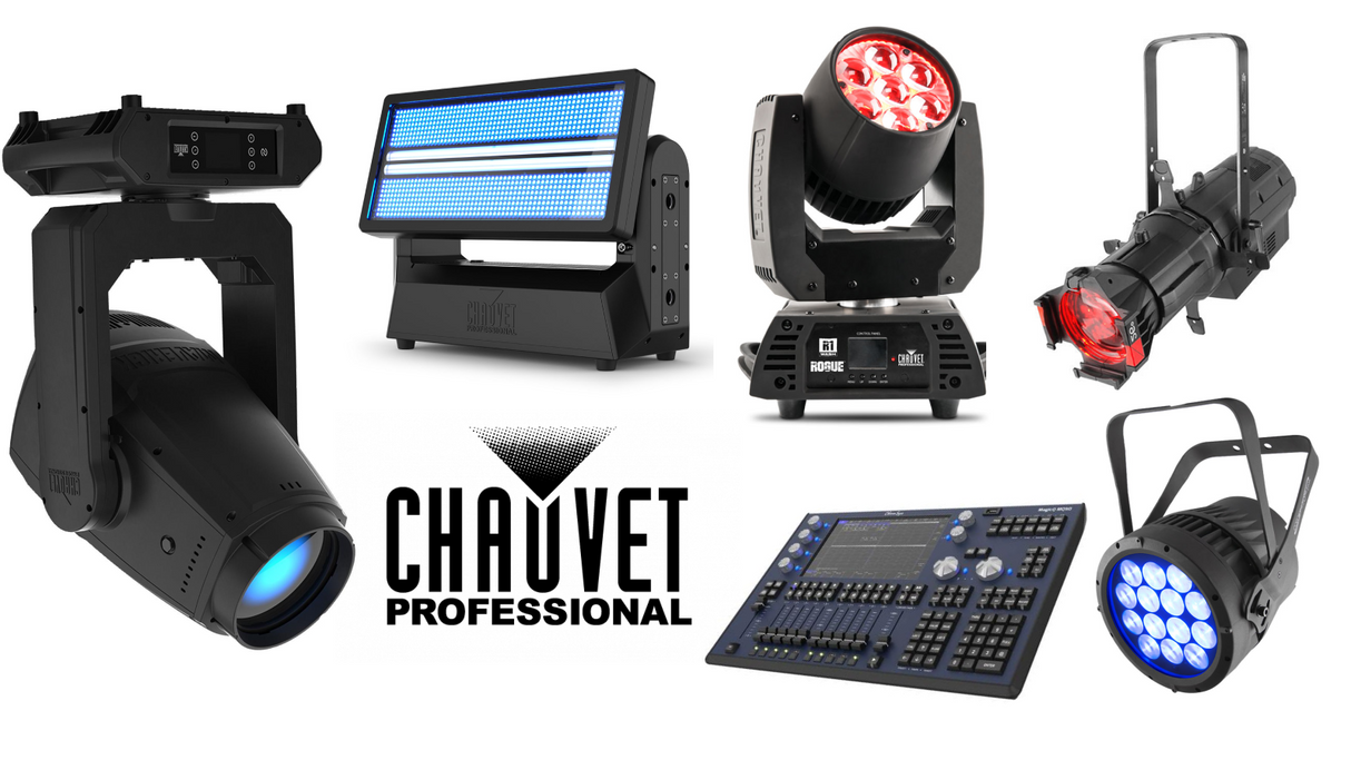 (200+) Huge Chauvet Open-Box Blowout – Maverick, Rogue, Outcast, STRIKE, Ovation, COLORado, ChamSys Consoles & More