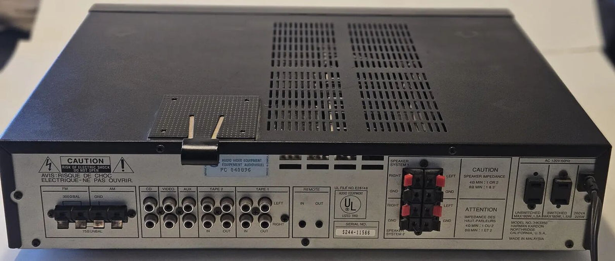 Harman Kardon HK-3350 Stereo Receiver