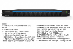 Harmonic ELC-X2-G3-AC-HH-S-02 Server (Open Box)