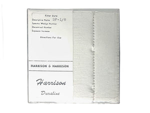 Harrison & Harrison 4 x 4" DF 1/8 Glass Lens Filter w/ Lens Case
