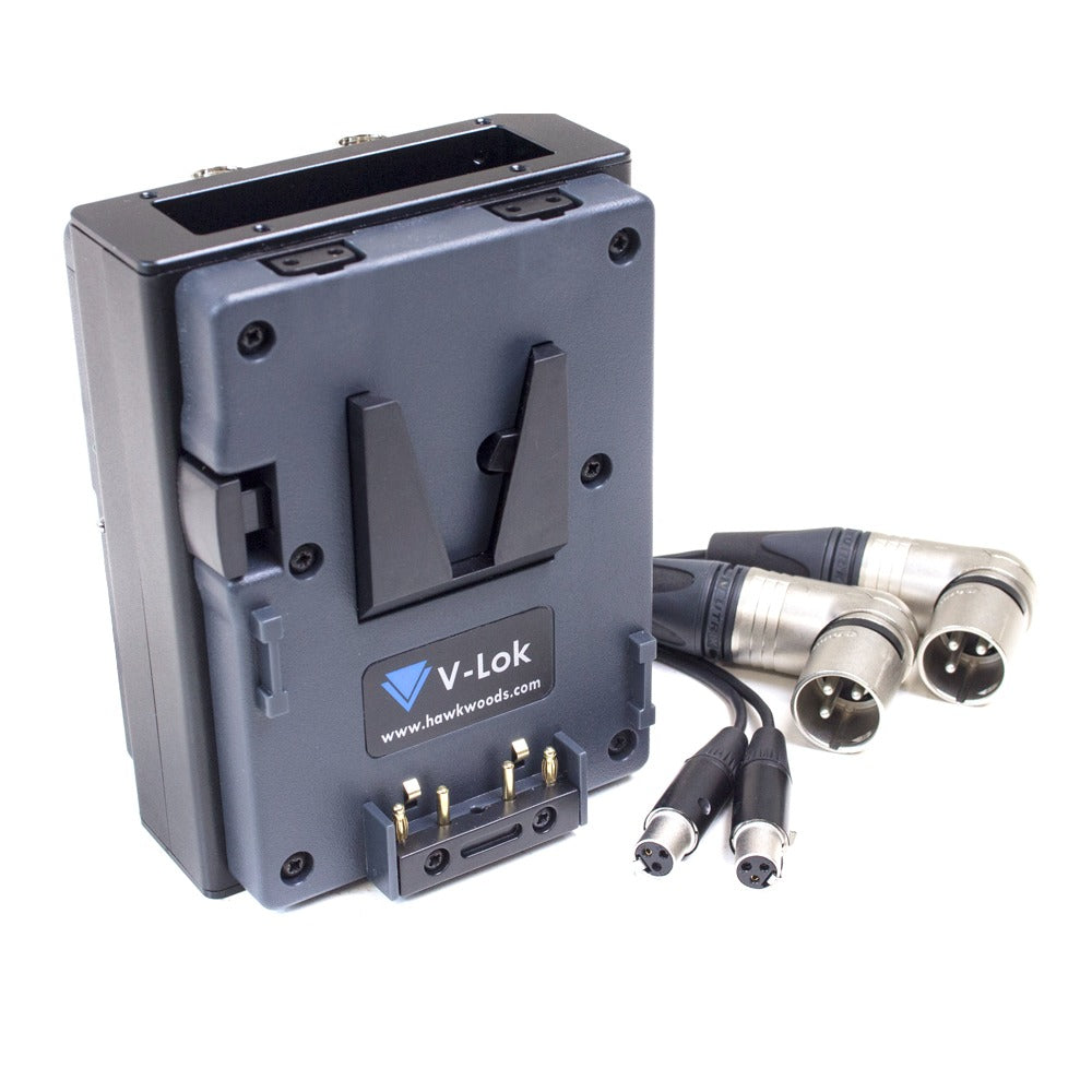 Hawk-Woods VL-RM8 V-Mount Power Holder for Slot-Mount Wireless Receiver