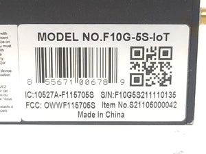 HiBoost F10G-5S-IoT 4K Smart Link Cell Phone Booster w/ Cables, (1) Antenna, & (1) HiBoost AR698-2700V8/60A Antenna, In Original Box