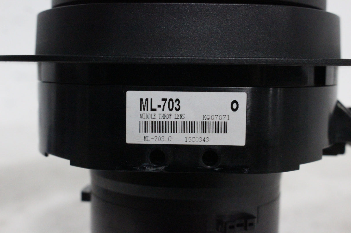 Hitachi ML-703 Fixed Medium Throw Projector Lens