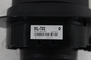 Hitachi ML-703 Fixed Medium Throw Projector Lens w/ Lens Cover