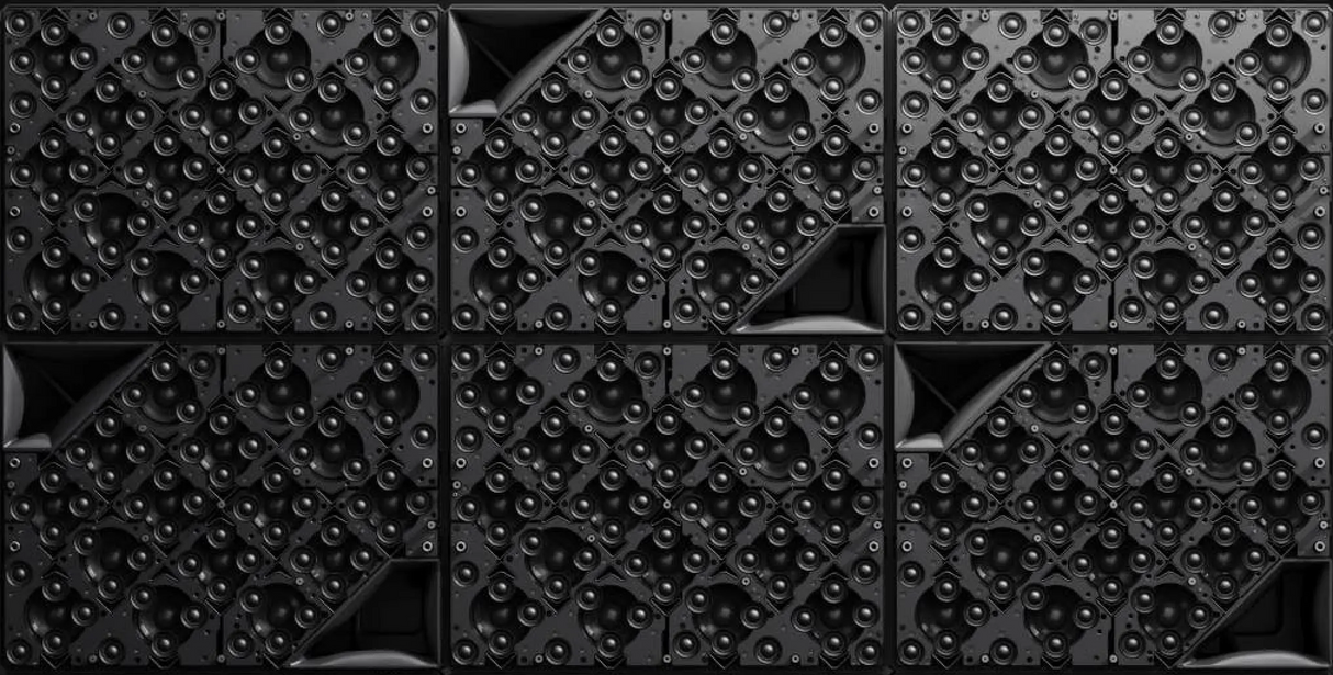 (75) HoloPlot complete Audio matrix array System, (50) MD96/ MD80 w Controllers
