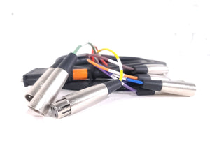 Hosa DTM-802 2m XLR Fanout Cable w/ (3) Male & (3) Female