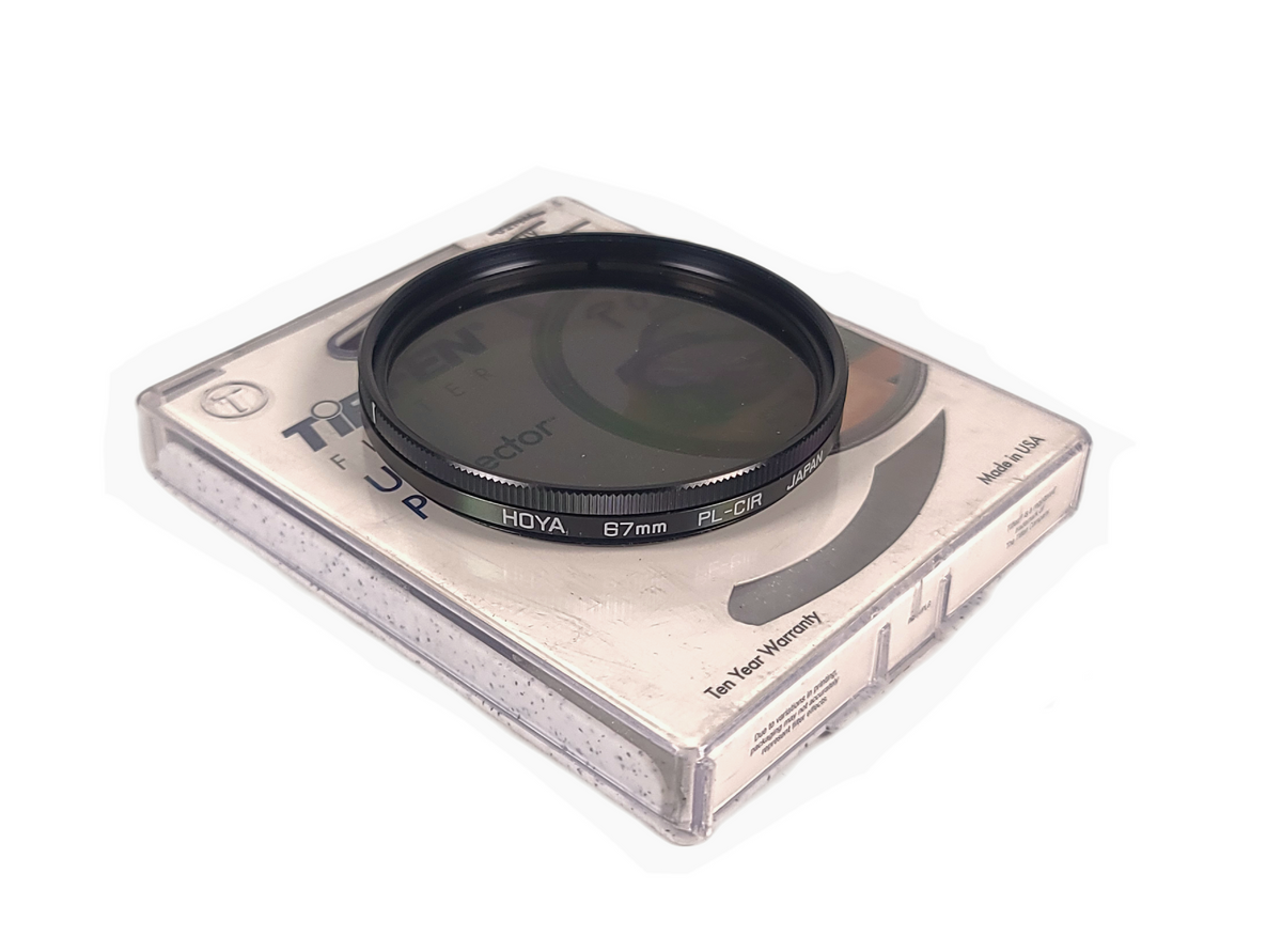 Hoya 67MM PL-CIR Filter Lens in Case