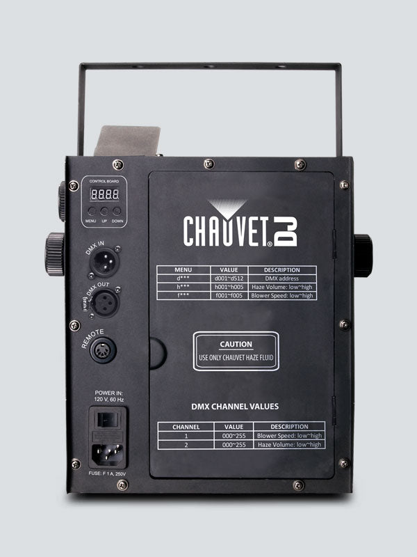 CHAUVET DJ Hurricane Haze 2D Haze Machine with Wired Remote Control