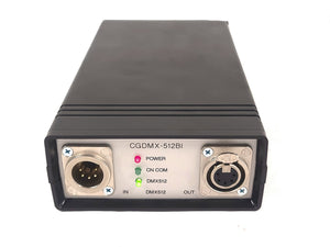 Crestron Interface CGDMX-512, Bi-directionala