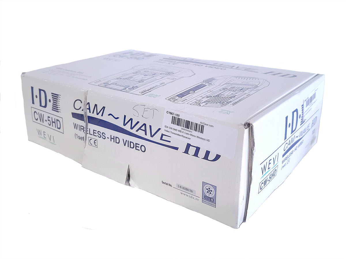 IDX CW-5HD WEVI Cam-Wave Wireless HD Video Transmitter/Receiver