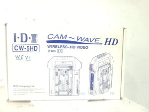 IDX CW-5HD WElectro-Voicei Cam-Wave (5GHz) Wireless HD Video Transmitter & Receiver in Original Box