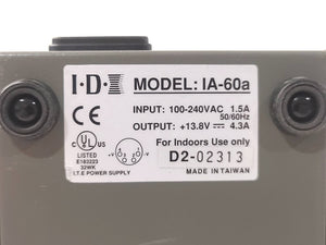 IDX IA-60a DC Power Unit