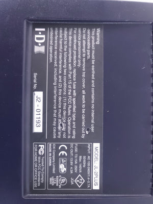 IDX JL-2PLUS Dual Channel Quick Charger w/ AC Adaptor