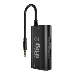 IK Multimedia iRig 2 Guitar Interface for iOS and Mac