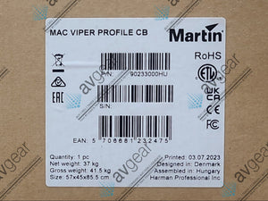 (NEW) Martin MAC Viper Profile (90233000HU) 1000W Moving-Light (Manufacturer Warranty) In Cardboard Box