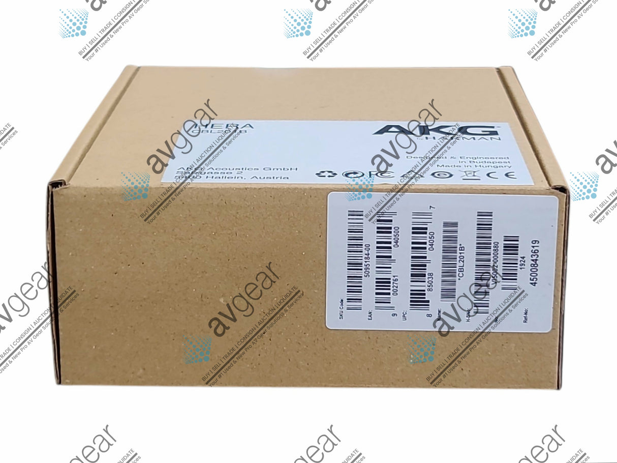 (NEW) AKG CBL201B Boundary Layer Microphone (Manufacturer Warranty)