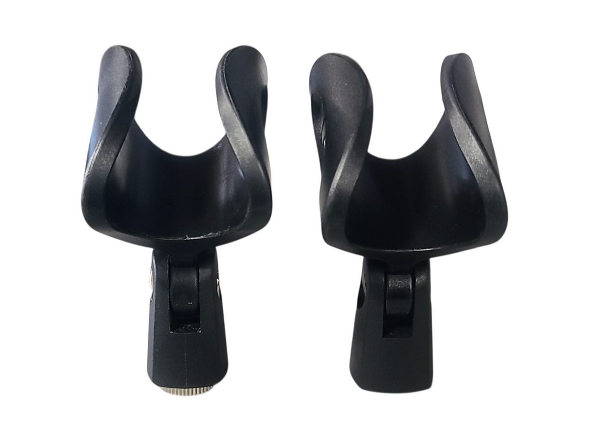 (2) Sennheiser MZQ 800 Universal Evolution Handheld Microphone Clips