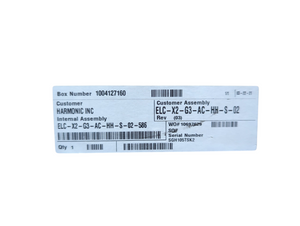 Harmonic ELC-X2-G3-AC-HH-S-02 Server (Open Box)