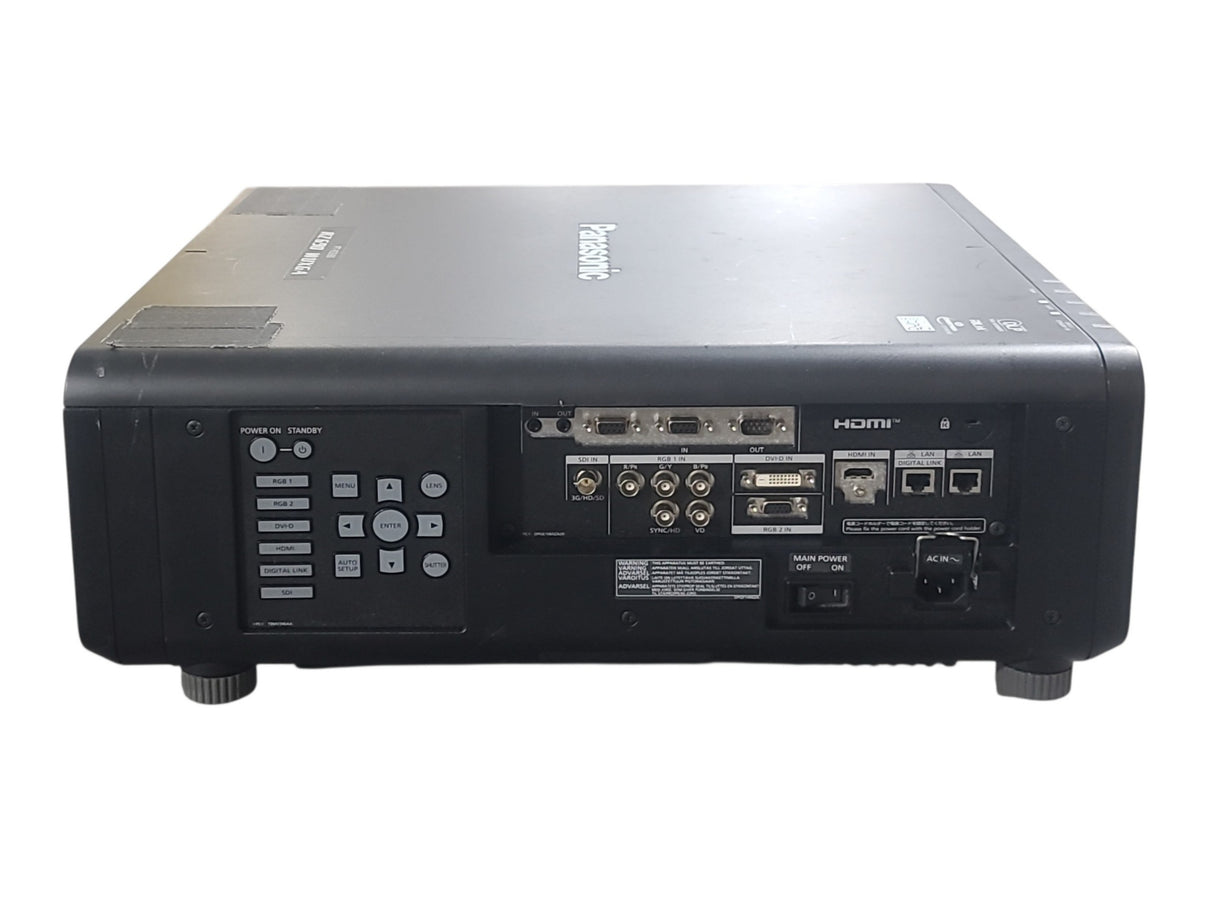 Panasonic PT-RZ690LB 6,000 Lumens WUXGA DLP Large Venue Laser Projector (3985 Laser Hours) [NO LENS]