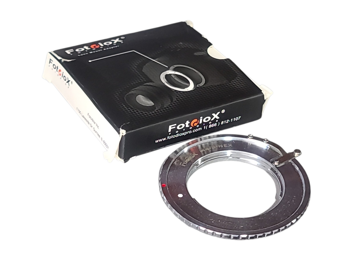 Fotodiox Lens Mount Adapter, Micro Four Third Manual Focus Lenses to Sony Alpha E-Mount Mirrorless Camera Body in Original Box
