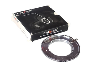 Fotodiox Lens Mount Adapter, Micro Four Third Manual Focus Lenses to Sony Alpha E-Mount Mirrorless Camera Body in Original Box