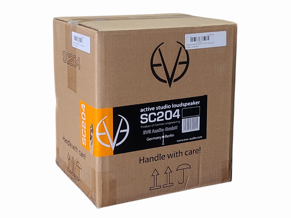 (NEW) EVE Audio SC204 - 4" Two-Way Active Studio Loudspeaker [Full Manufacture Warranty]