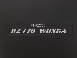 Panasonic PT-RZ770LB 7,000 Lumens WUXGA DLP Large Venue Laser Projector (8255 Laser Hours) [NO LENS]