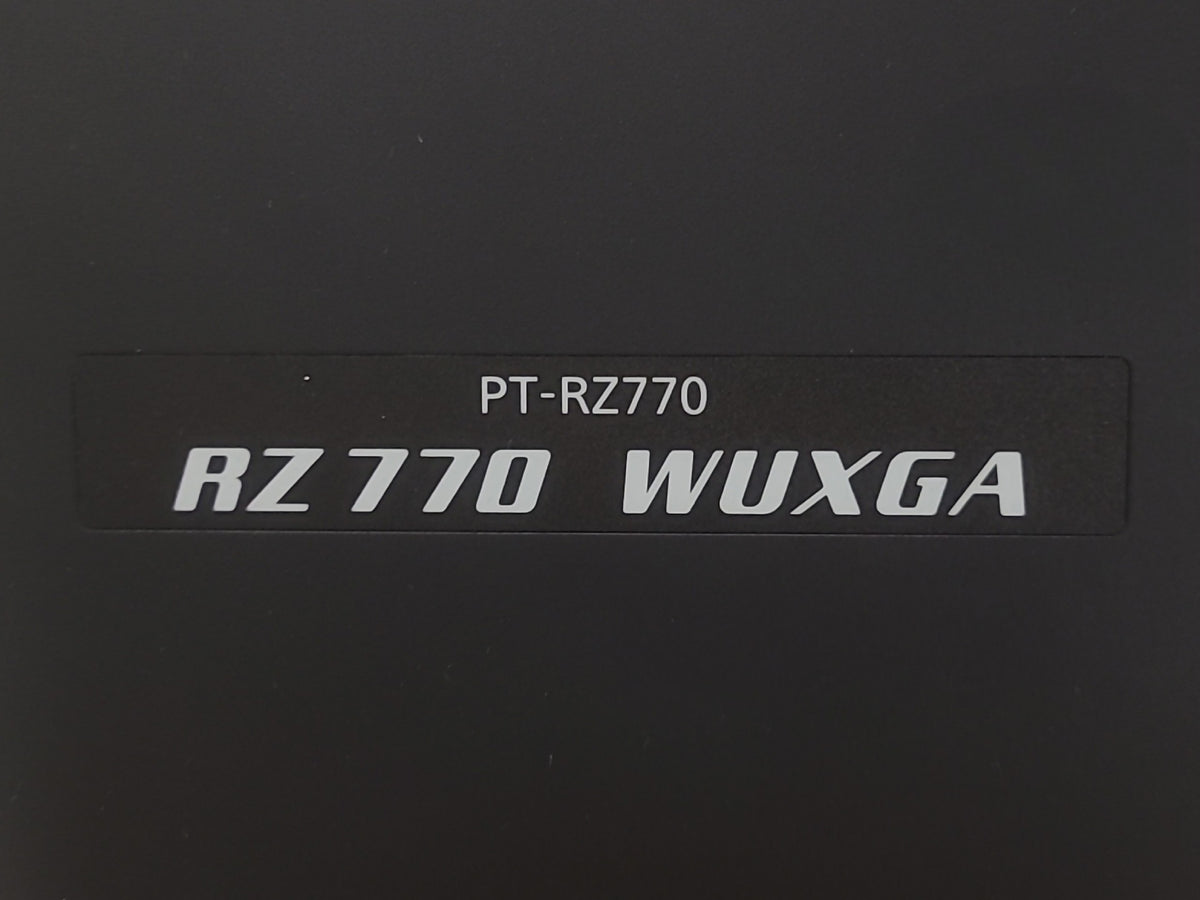 Panasonic PT-RZ770LB 7,000 Lumens WUXGA DLP Large Venue Laser Projector (7924 Laser Hours) [NO LENS]