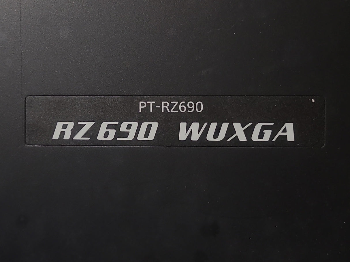 Panasonic PT-RZ690LB 6,000 Lumens WUXGA DLP Large Venue Laser Projector (3965 Laser Hours) [NO LENS]