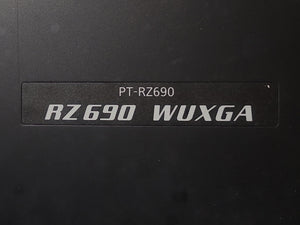 Panasonic PT-RZ690LB 6,000 Lumens WUXGA DLP Large Venue Laser Projector (3965 Laser Hours) [NO LENS]