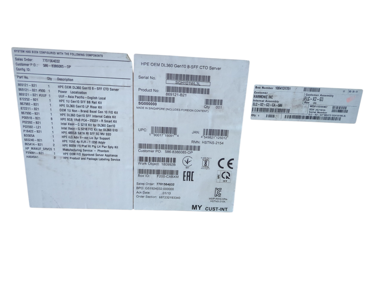 Harmonic ELC-X2-G3-AC-HH-02 (Open Box)
