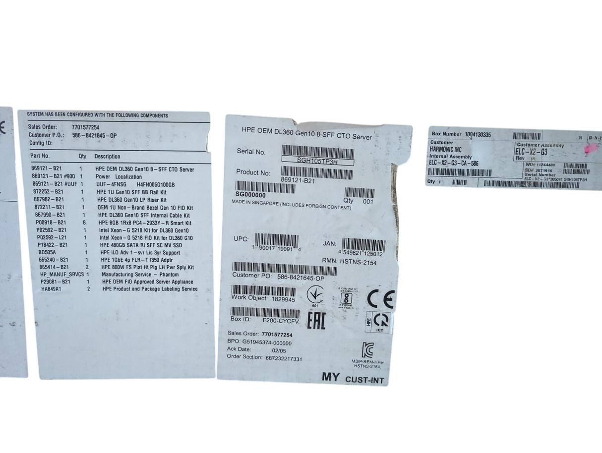 Harmonic ELC-X2-G3-AC-HH-02 (Open Box)