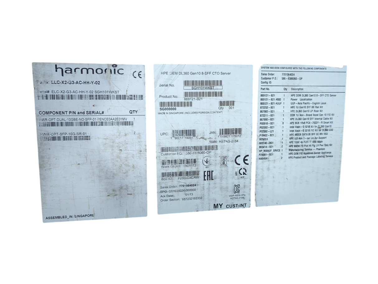 Harmonic ELC-X2-G3-AC-HH-Y-02 (Open Box)