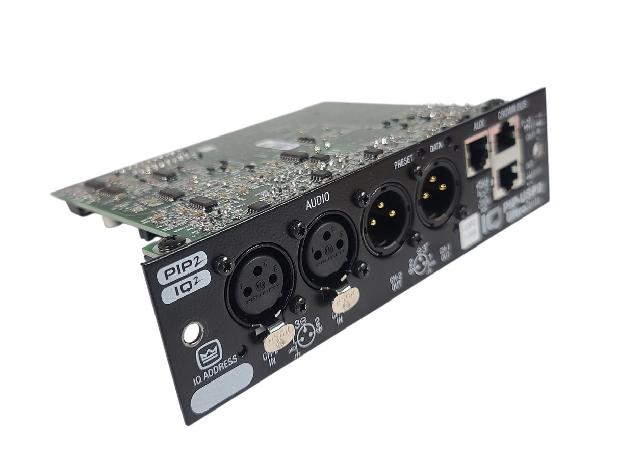 Crown IQ-PIP-USP2 Programmable Input Processor Module in Original Box